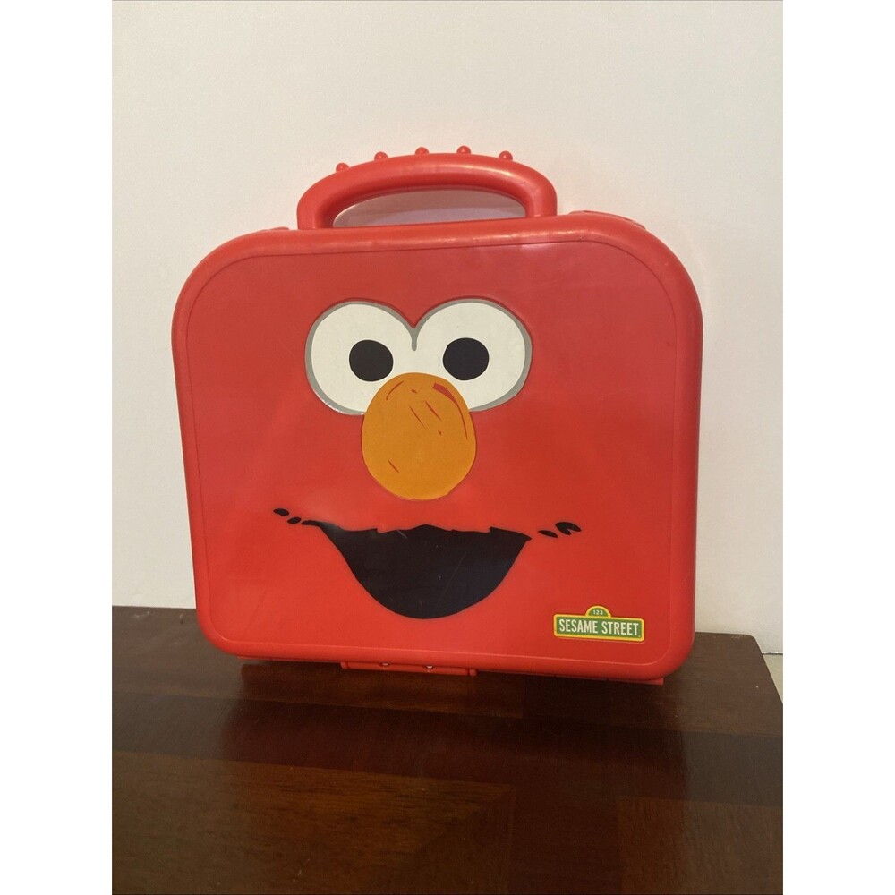 Sesame Street Learning Elmo Case On The Go Alphabet Letters COMPLETE SET 2014